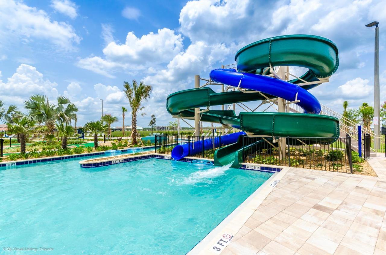 Modern Townhome Wprivate Pool Free Water Park Kissimmee Extérieur photo