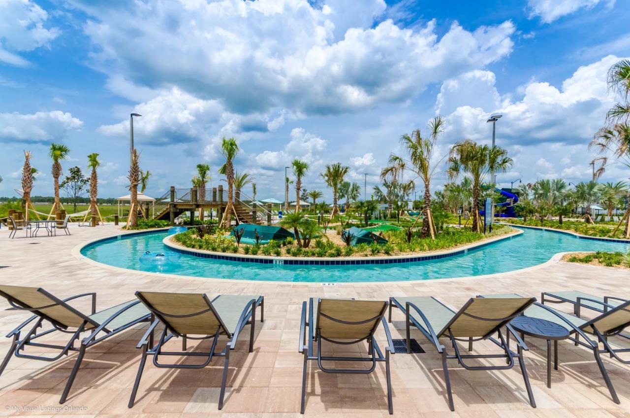 Modern Townhome Wprivate Pool Free Water Park Kissimmee Extérieur photo