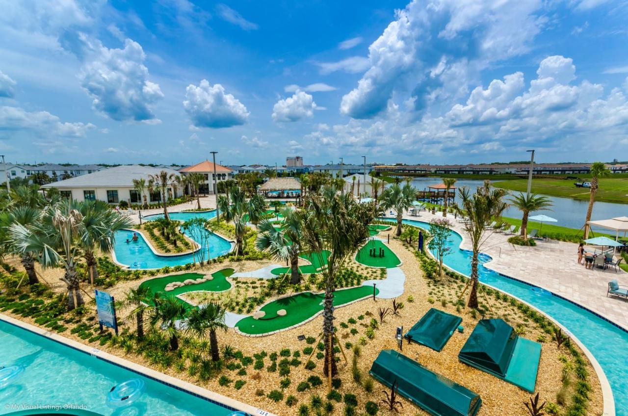 Modern Townhome Wprivate Pool Free Water Park Kissimmee Extérieur photo
