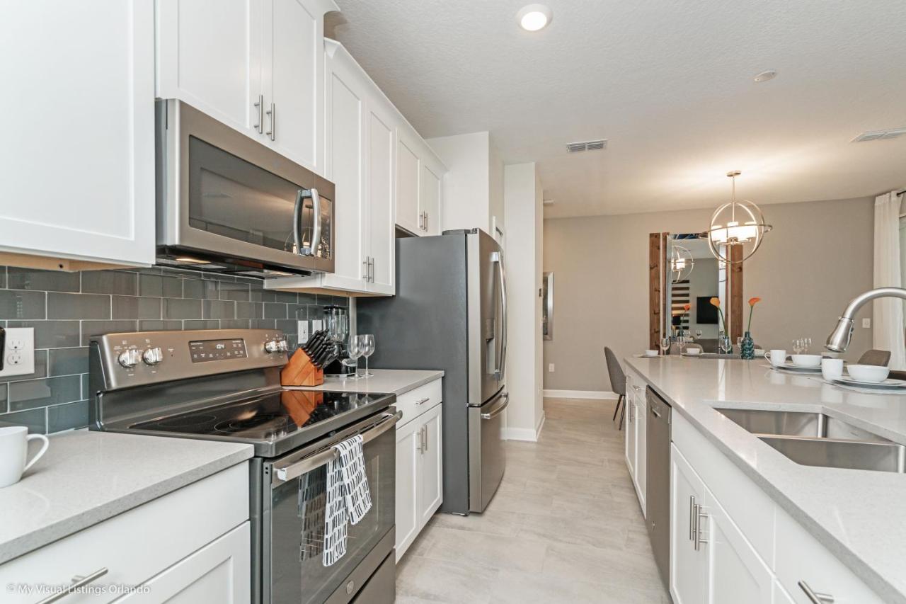 Modern Townhome Wprivate Pool Free Water Park Kissimmee Extérieur photo